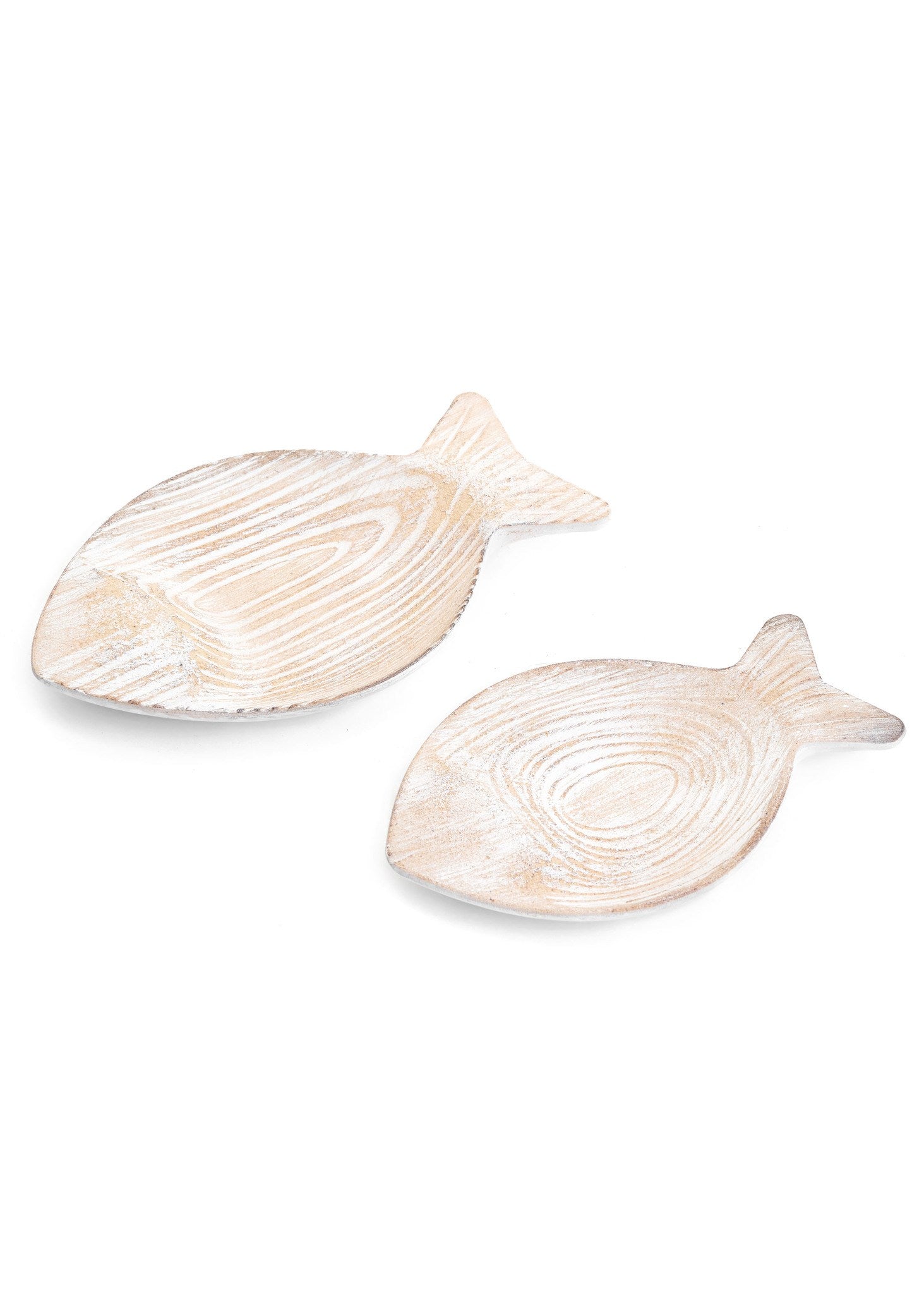 Natural Wood Fish Trays