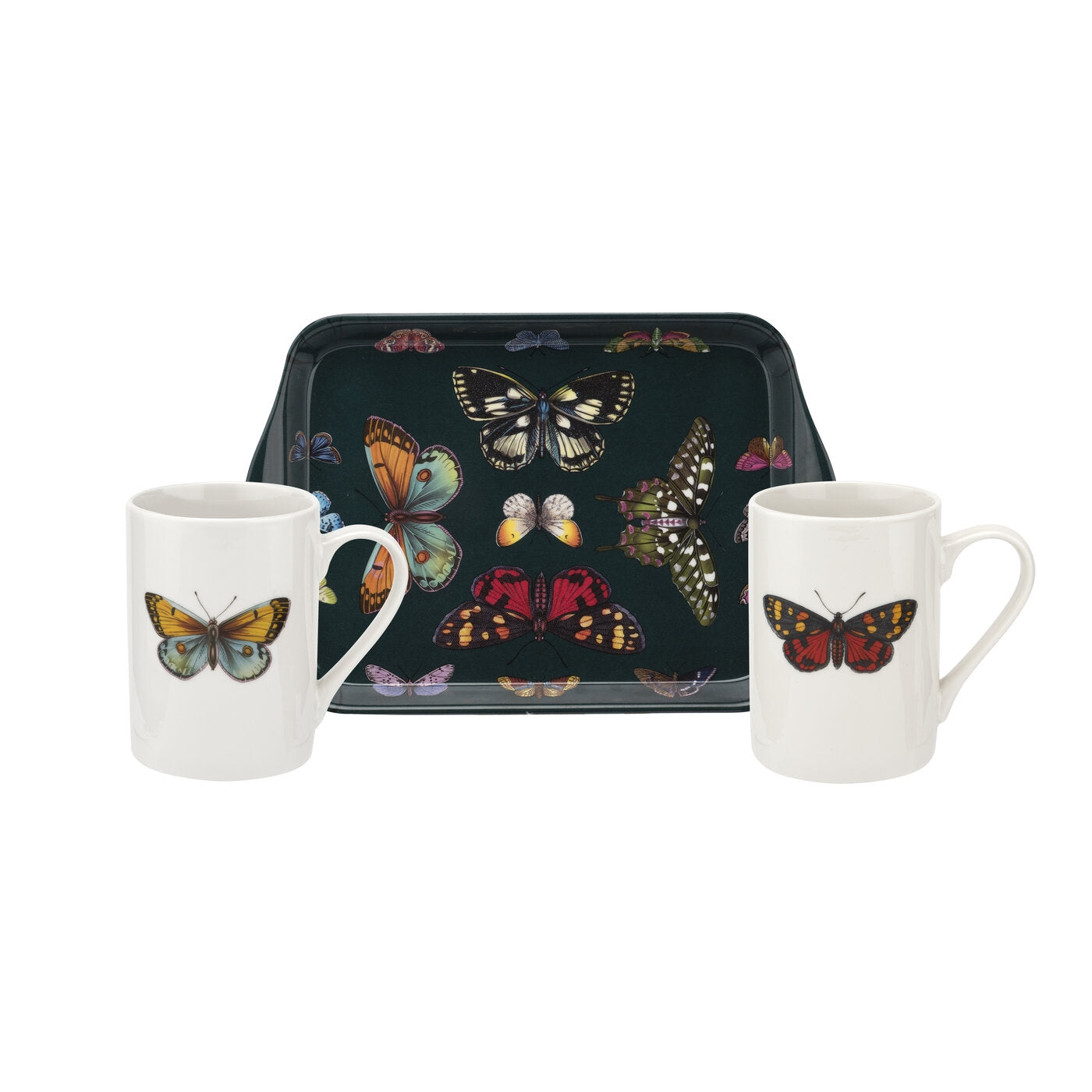 Botanic Garden Harmony Set of 2 Mugs and Tray
