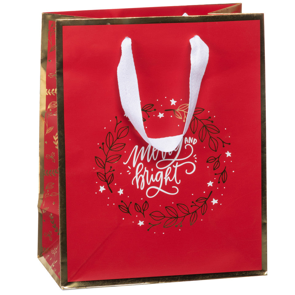 Red Christmas Gift Bag