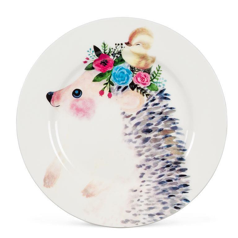 Rabbit &amp; Hedgehog with Nest Crown Design Collection