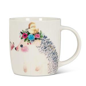 Rabbit &amp; Hedgehog with Nest Crown Design Collection