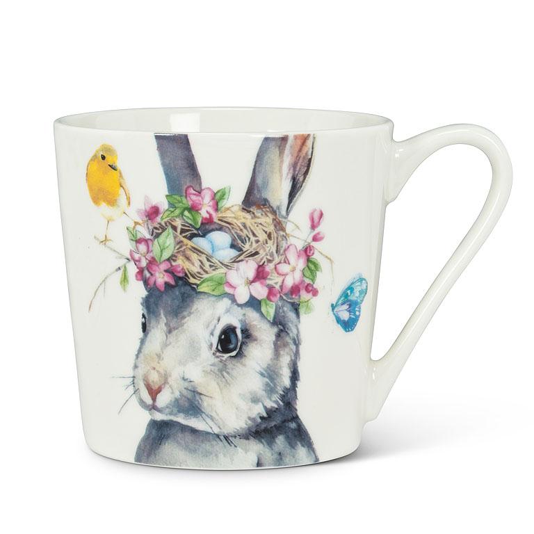 Rabbit &amp; Hedgehog with Nest Crown Design Collection
