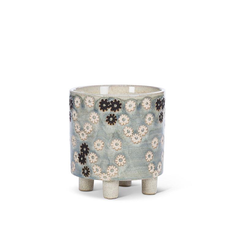 Stoneware Glazed Planter