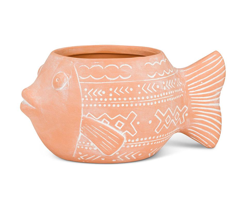 Wide Fish Planter