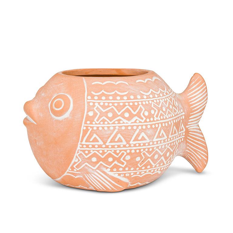 Wide Fish Planter