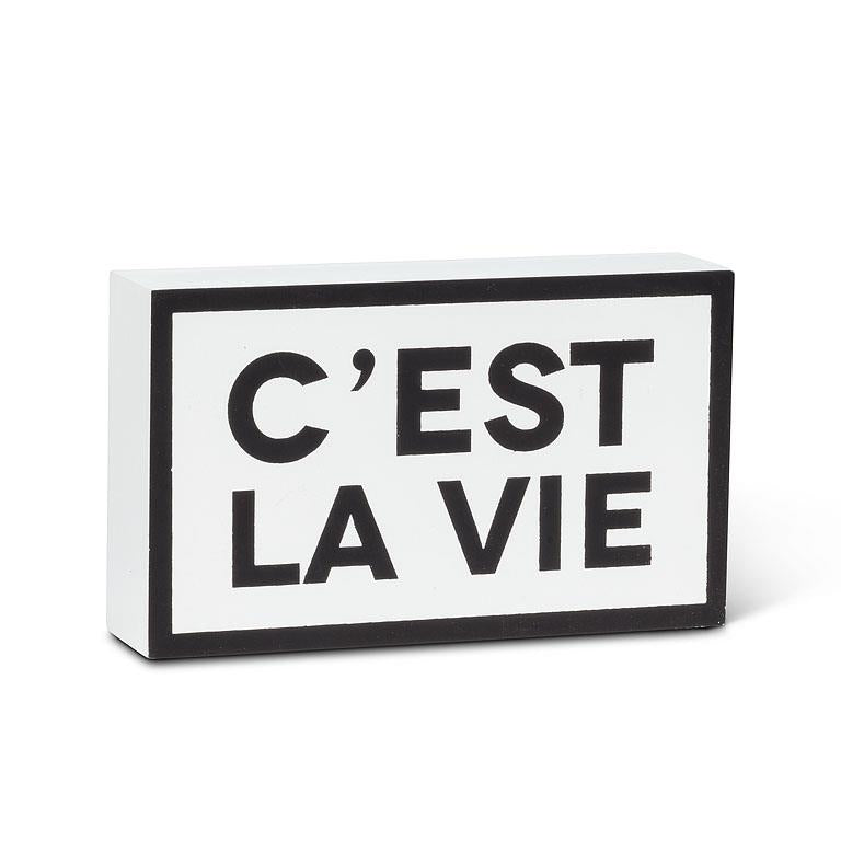 Small Rectangle Inspiration &amp; Humorous Wood Block