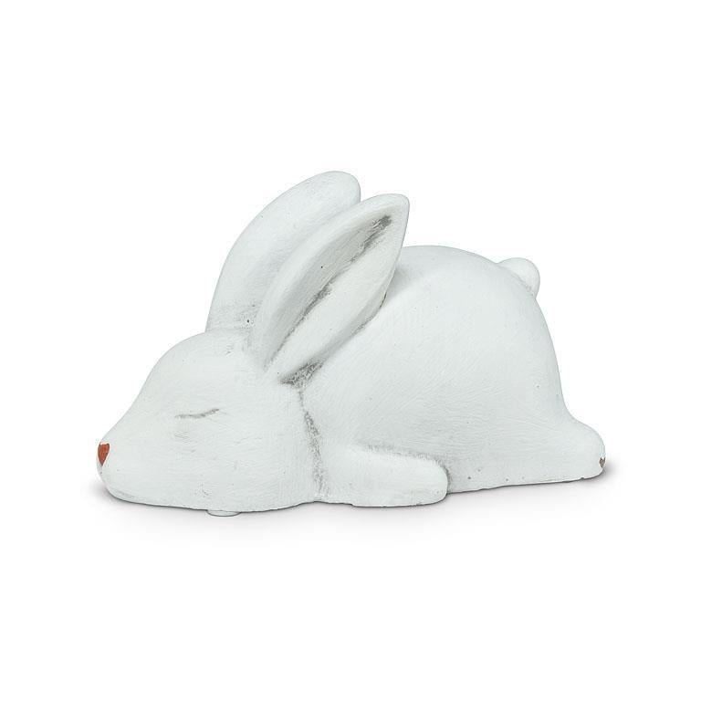 White Bunny Figurine