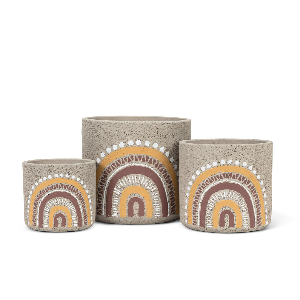 Boho Rainbow Planter