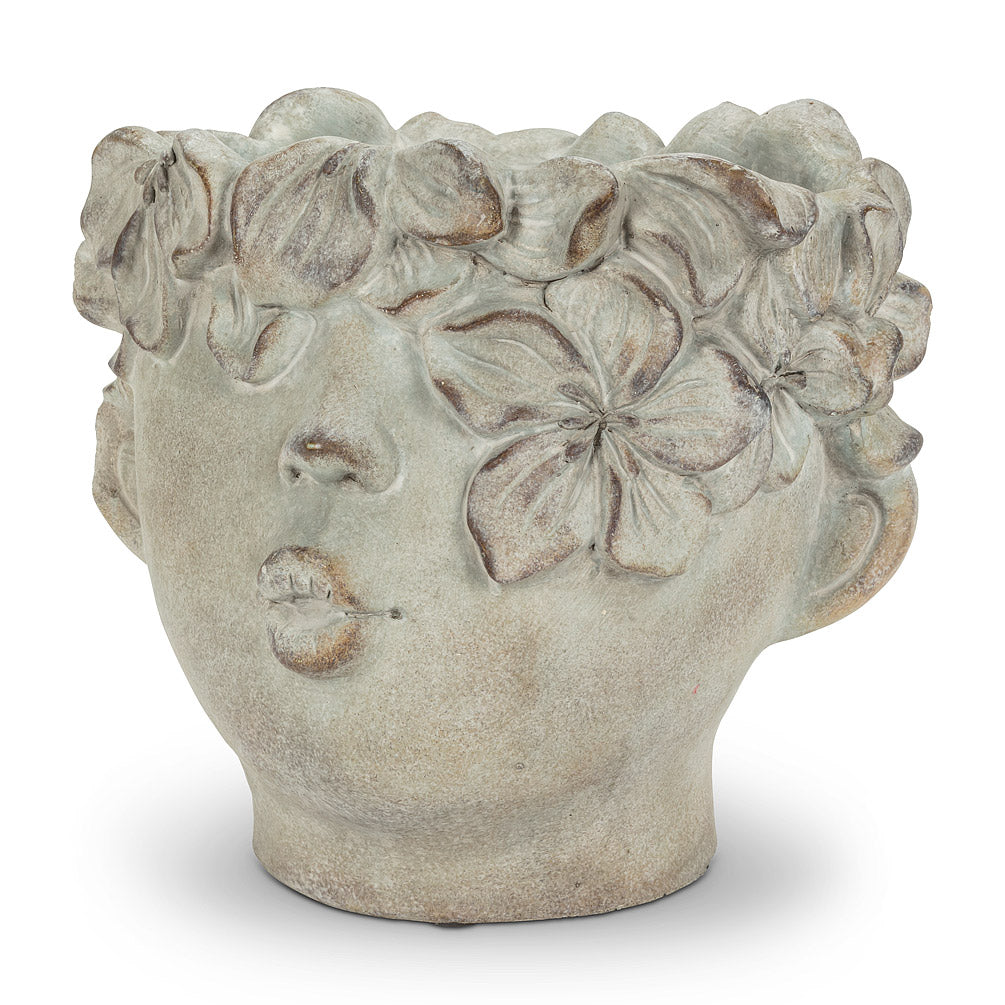 Kissing Face Planter & Candle Holder