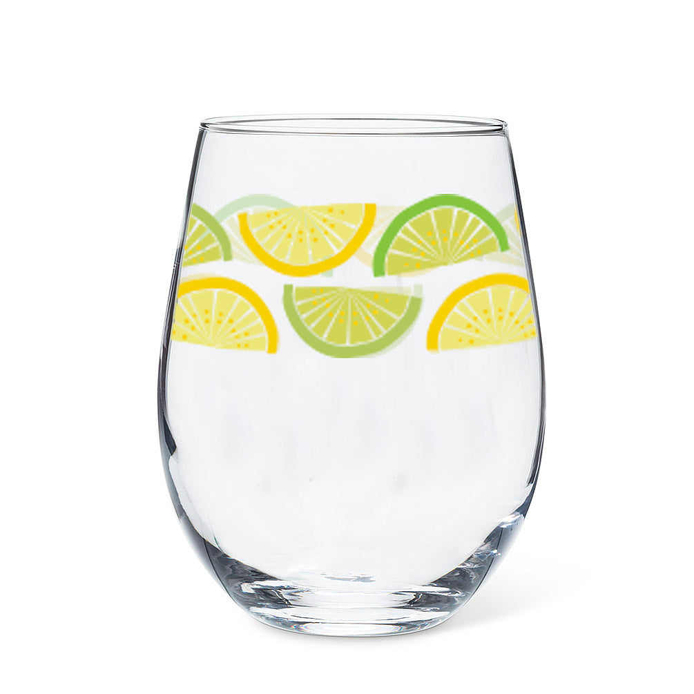 Citrus Wine Glass