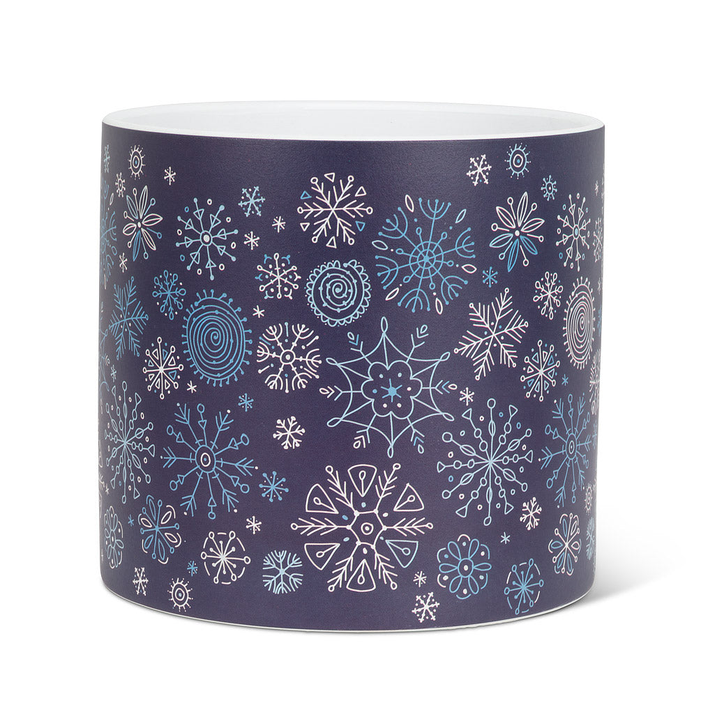 Modern Snowflakes Planter