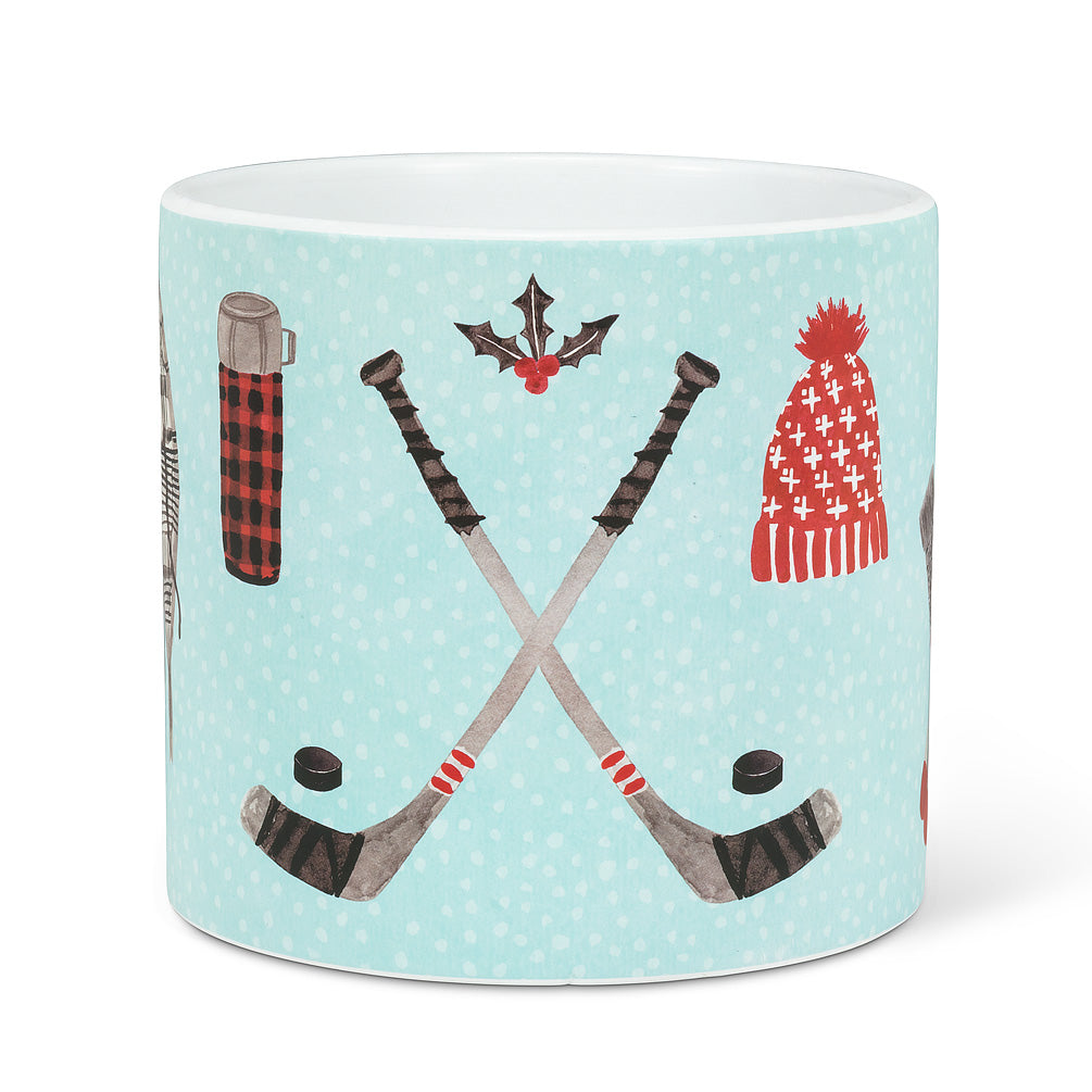 Large Winter Icons Planter