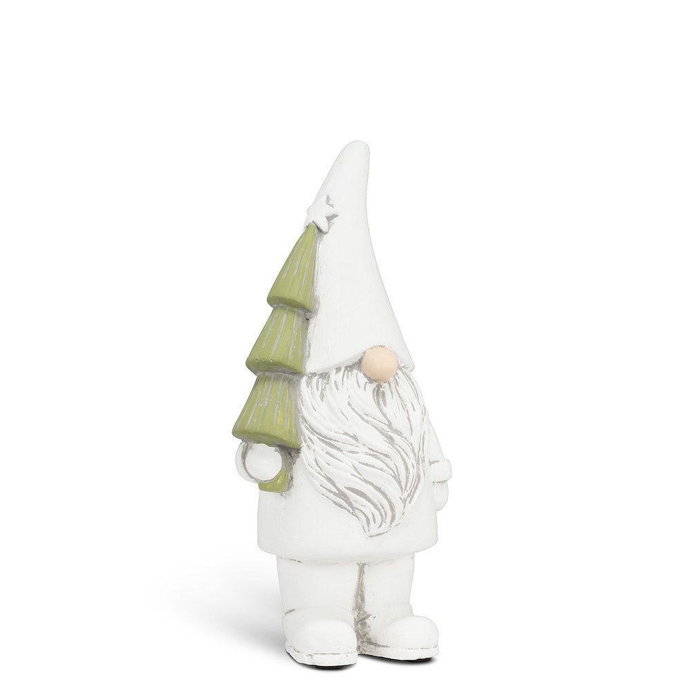 Standing Gnome with Tree