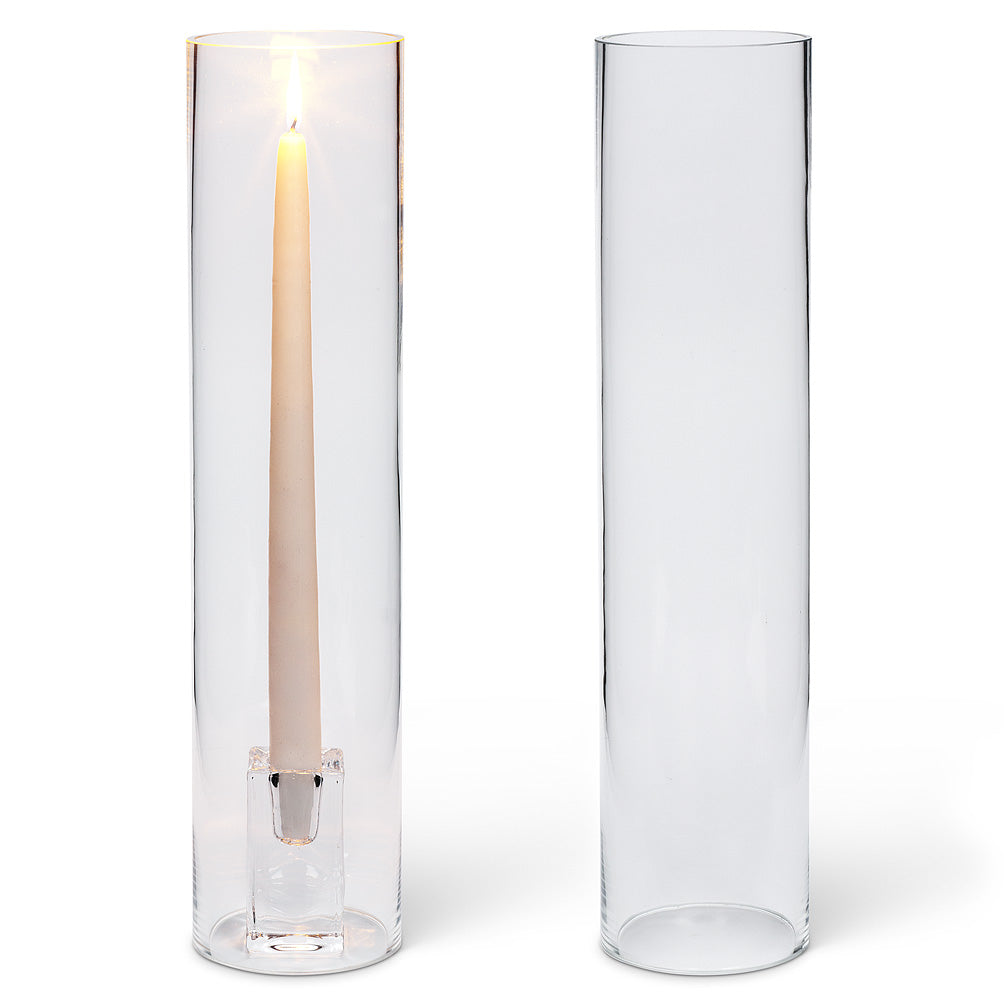 Glass Cylinder Taper Chimney