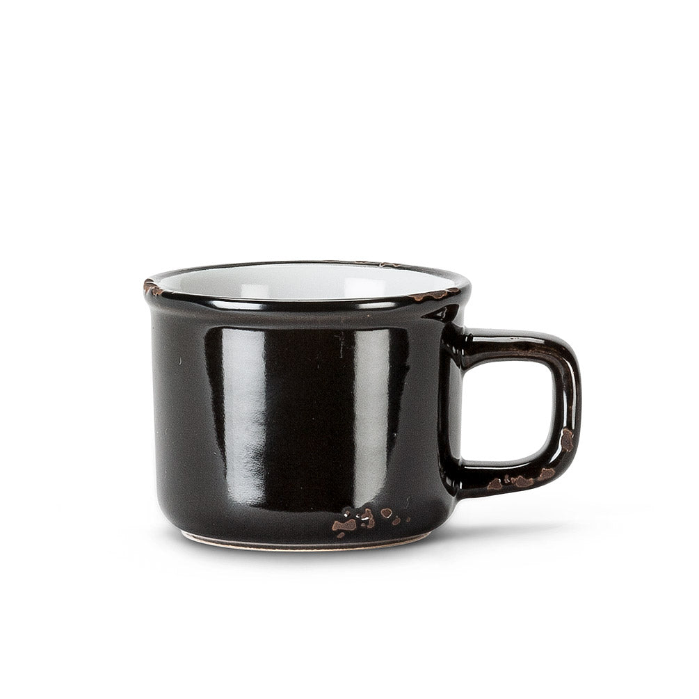 Enamel Look Espresso Mug 3oz