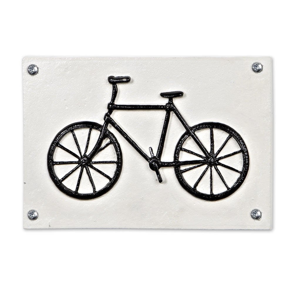 Rectangular  Bicycle Plaque