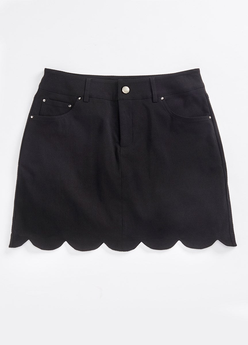 Scallop Edge Skort