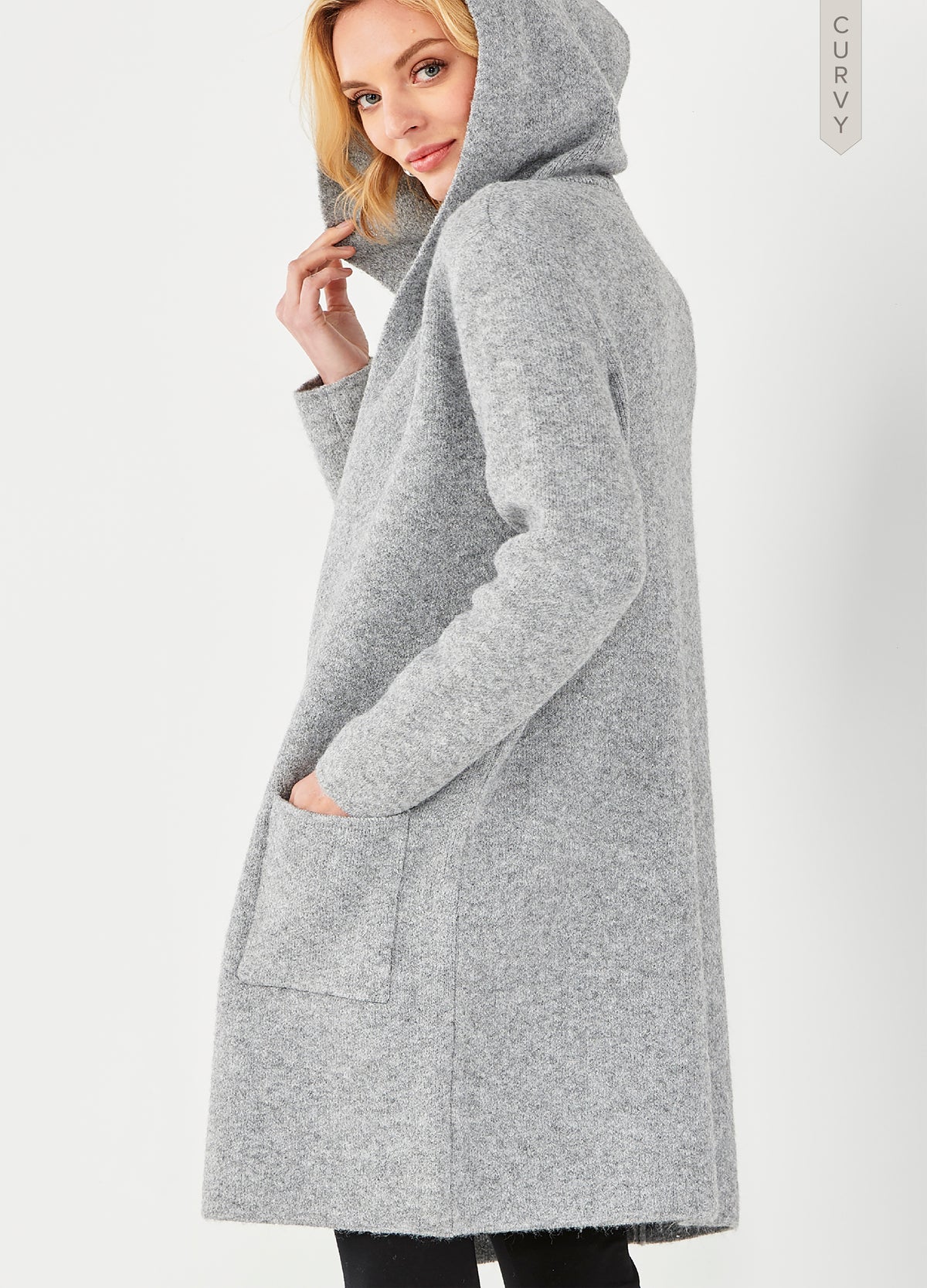 Charlie Paige Curvy, Leanline Cardi Hoodie