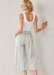 Charlie Paige Cotton Stripe Pants