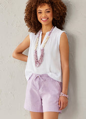 Charlie Paige Linen Shorts