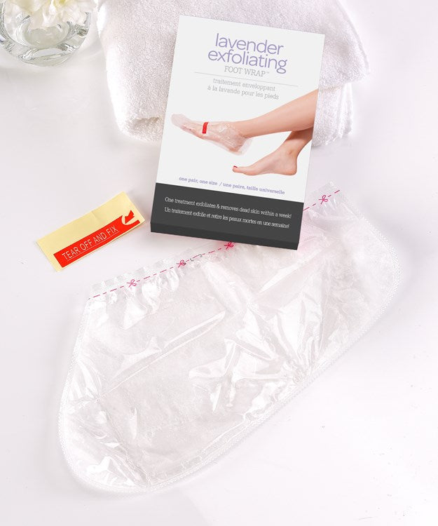 Lavender Exfoliating Foot Wrap