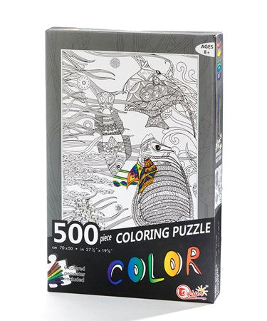 DIY Colouring Puzzle