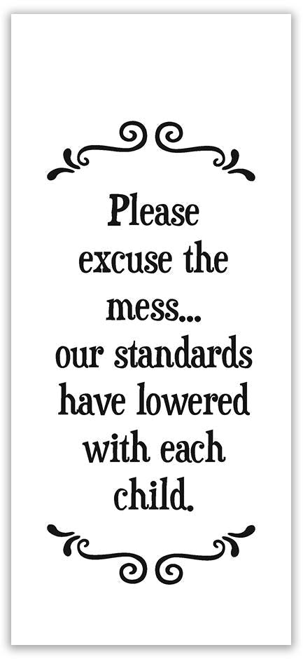 Scrunchy Face Tea Towel