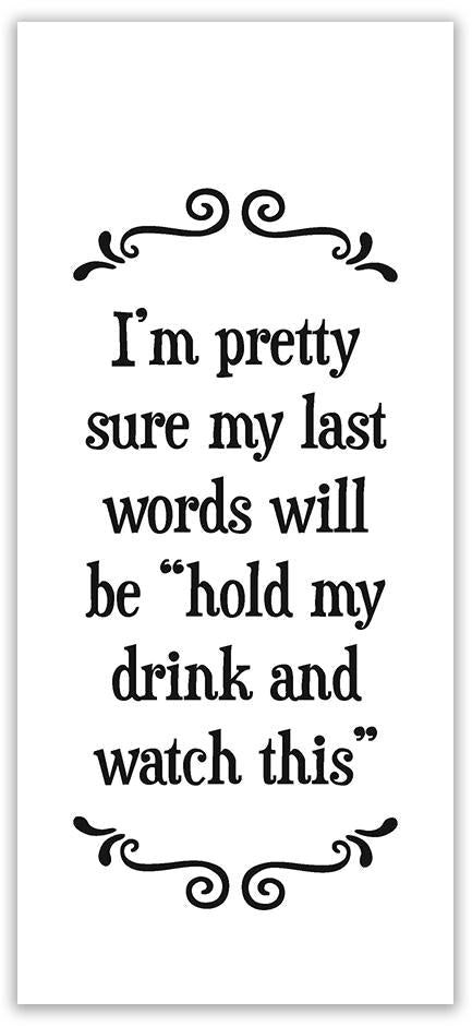 Scrunchy Face Tea Towel