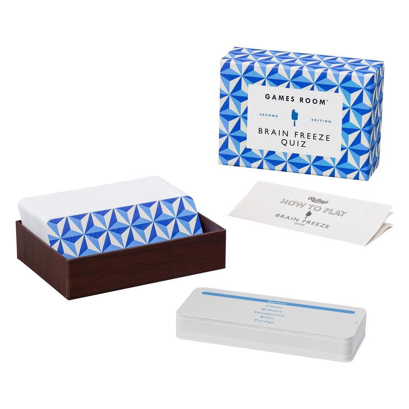 Games Room Trivia &amp; Game Boxes