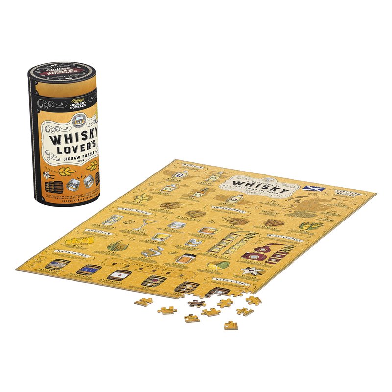 Whisky Lover&#39;s 500 Piece Jigsaw Puzzle