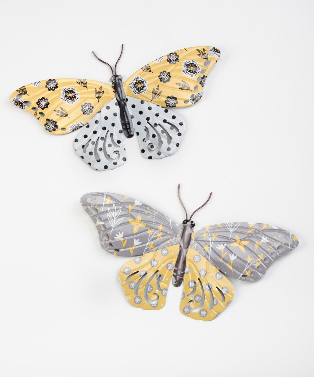 Large Butterfly Wall Décor 2 Asst.