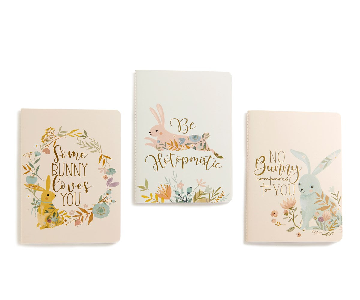 Punny Bunny Paper Journal with Sentiments