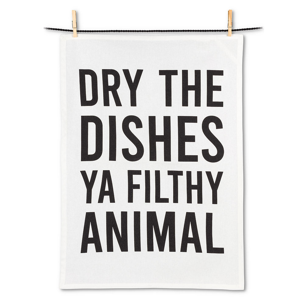 Cheeky Text Tea Towel