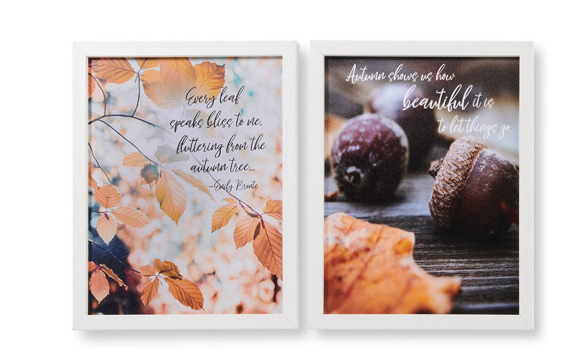 Framed Fall Canvas Print