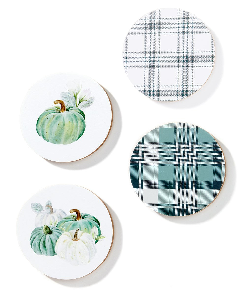 Fall Themed Cork Back Coasters