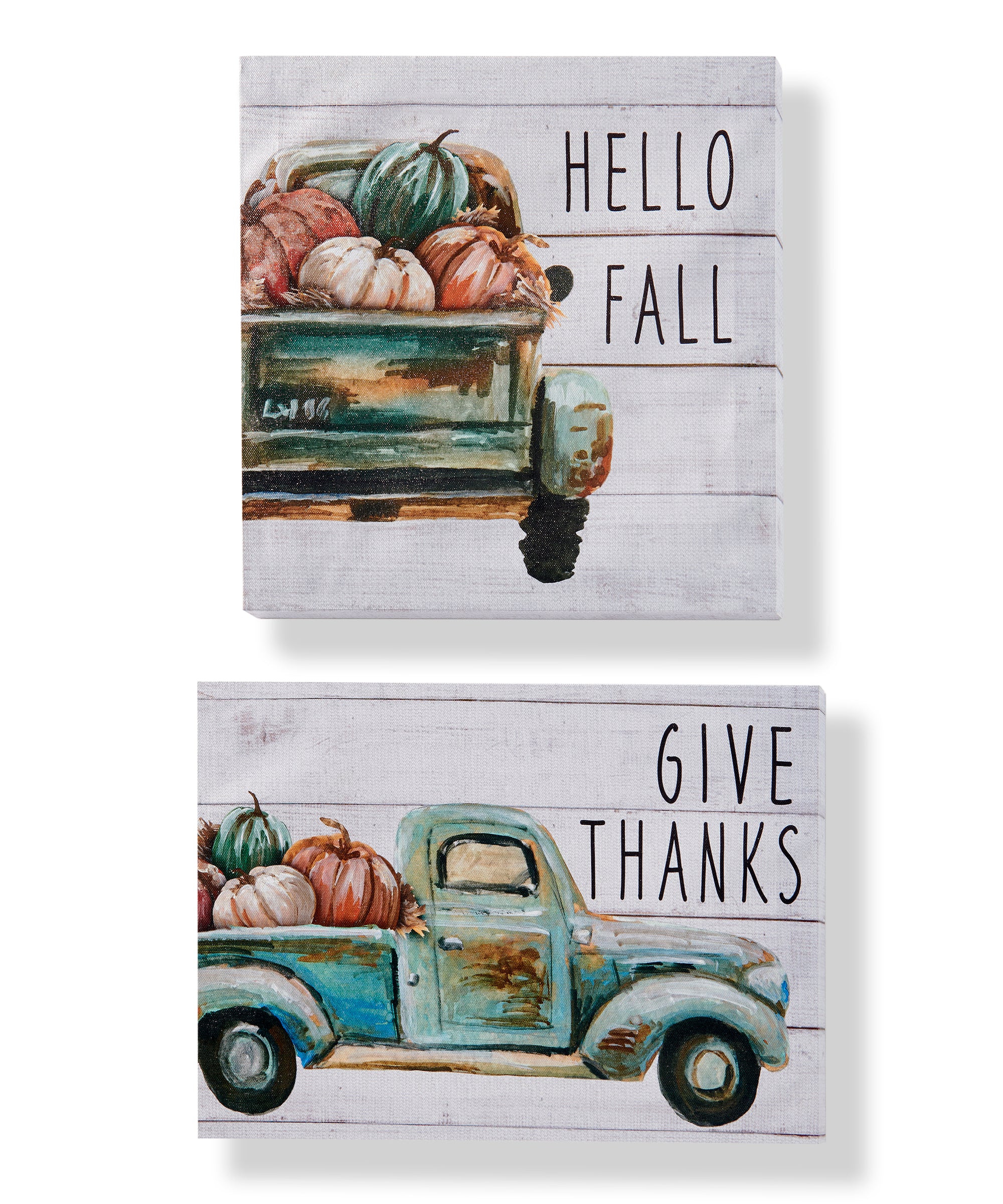 Fall Canvas Print With Sentiment
