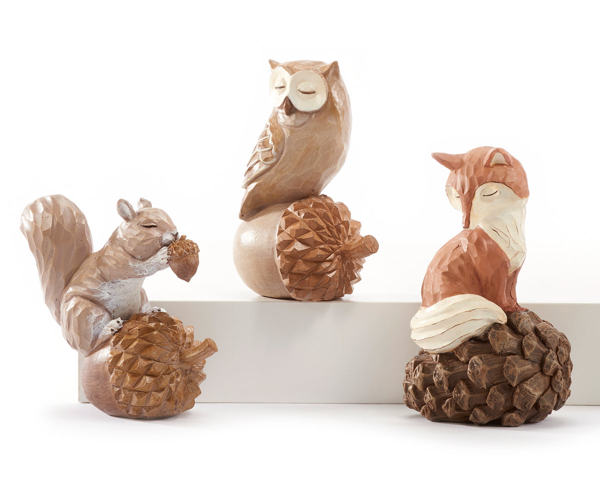 Woodland Animal Figurine