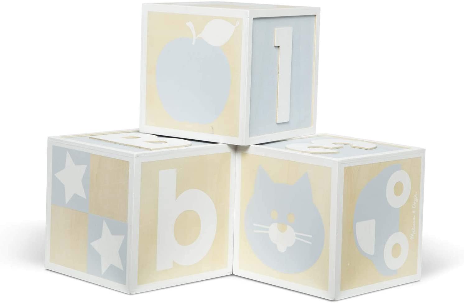Melissa & Doug Jumbo ABC - 123 Blocks