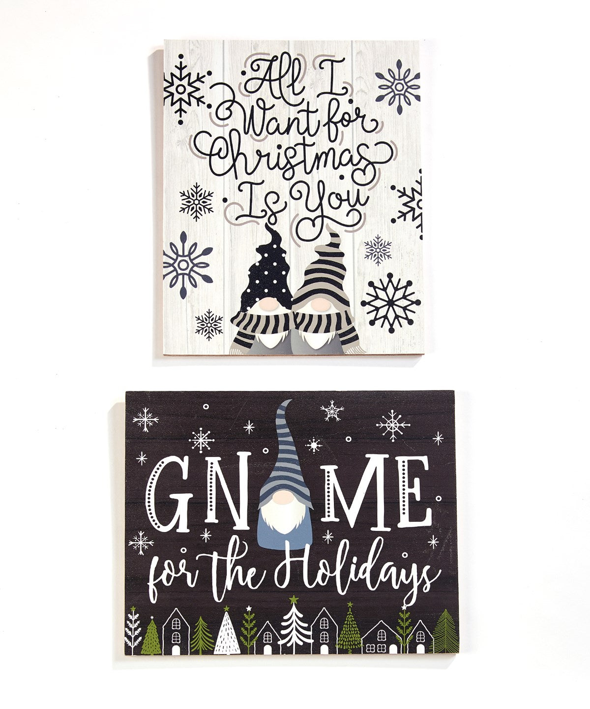 Holiday Gnome Wall Sign