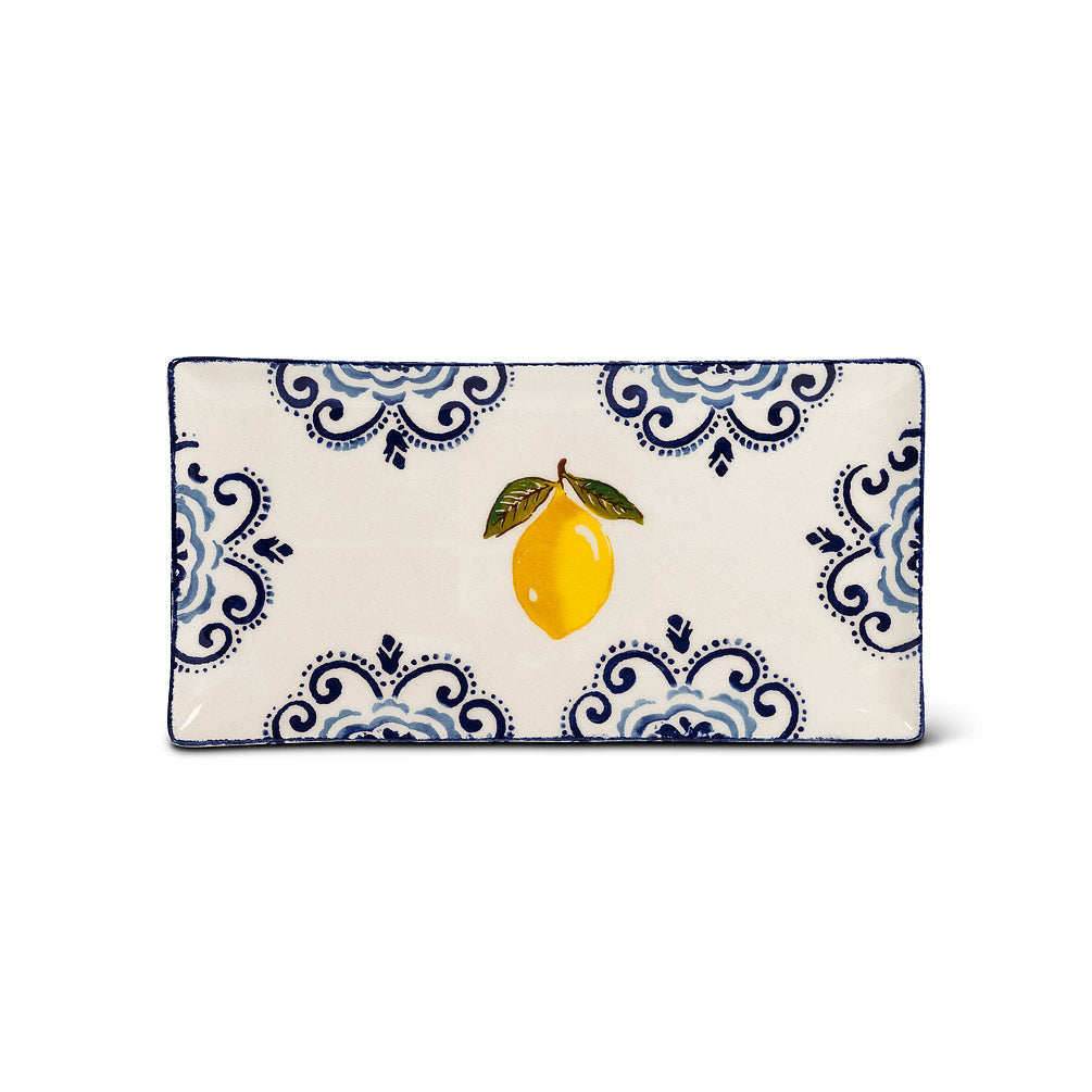 Sorrento Lemon Print Tableware