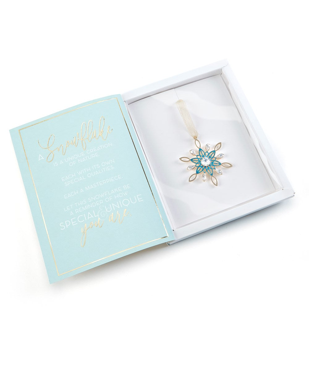 Legend of Snowflake Ornament With Gift Box