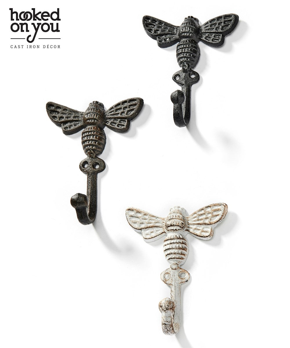 Hooked On You Cast Iron Wall Hook