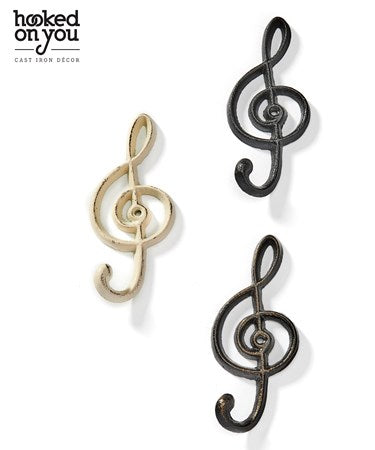 Hooked On You Cast Iron Wall Hook