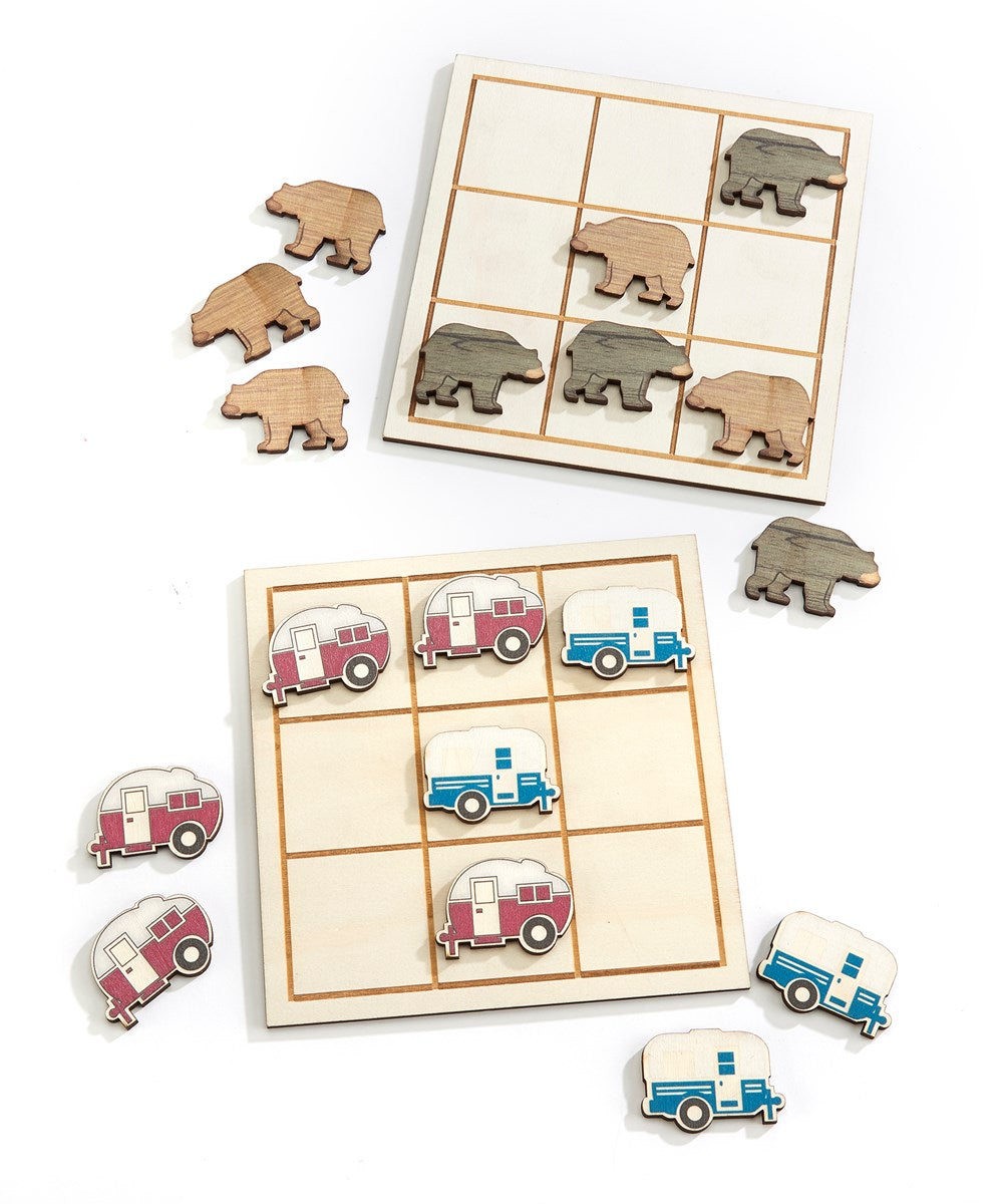 Camp Life Tic Tac Toe Game, 2 Asst.