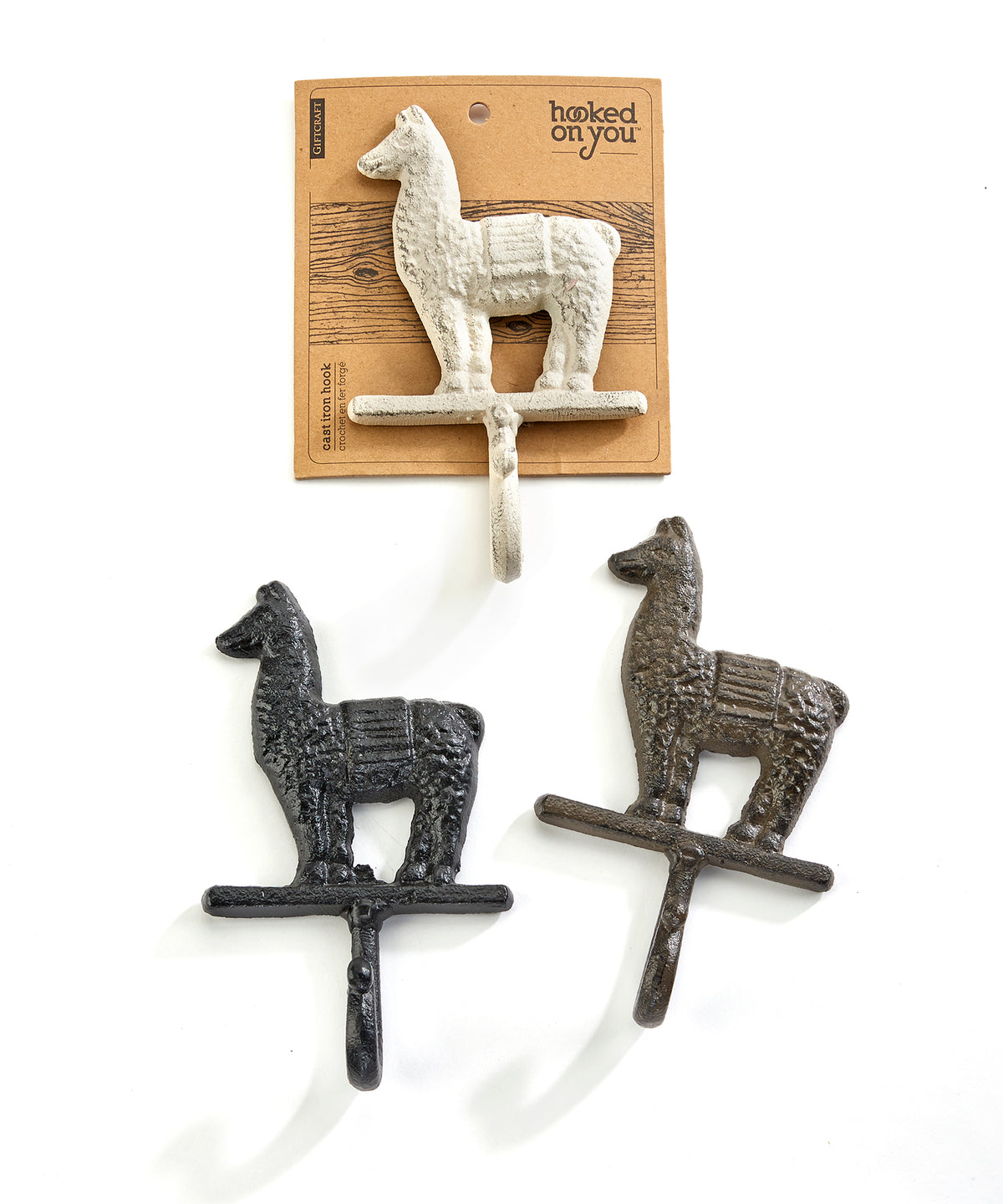 Hooked On You Cast Iron Wall Hook