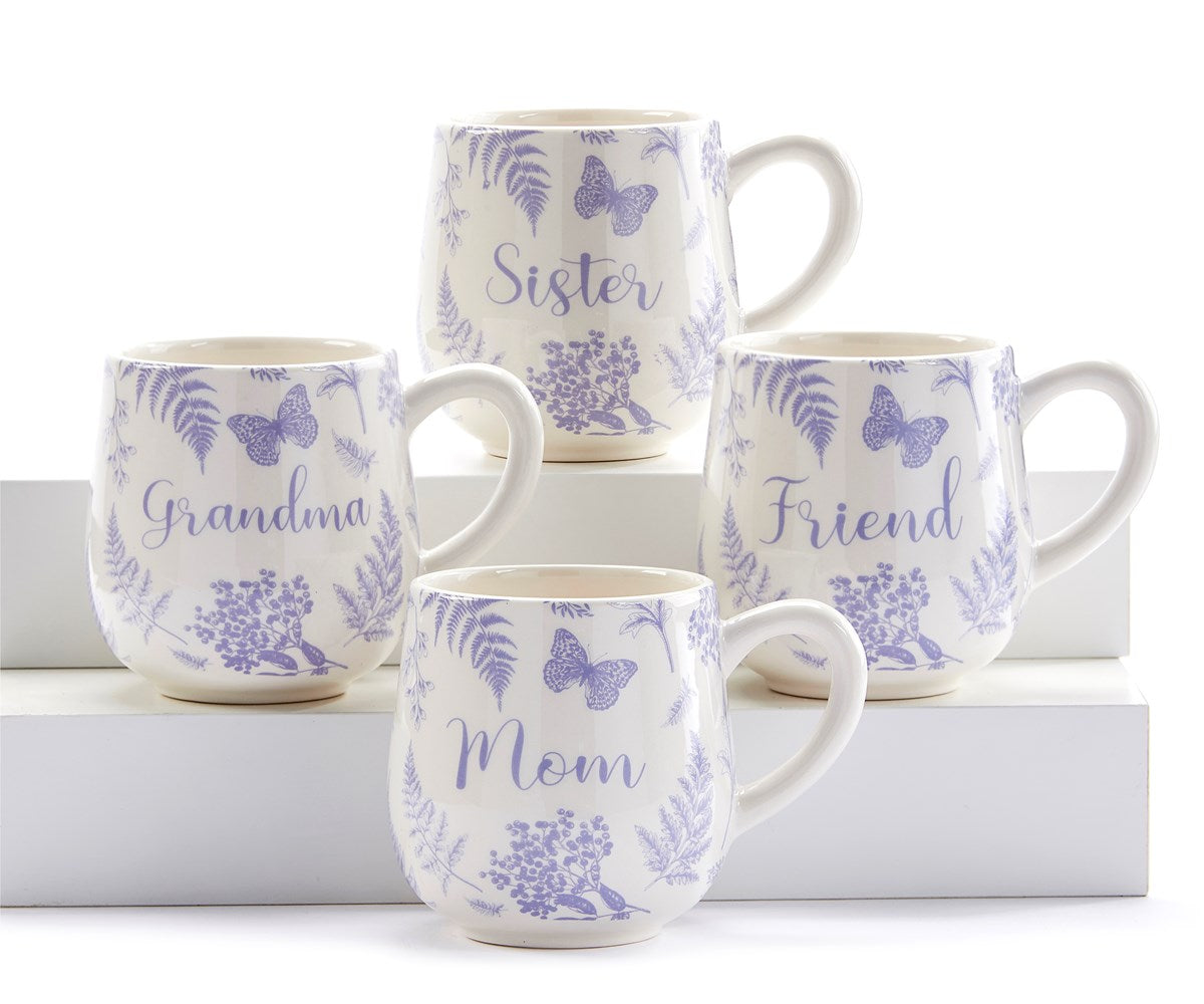 Floral Mug With Sentiment