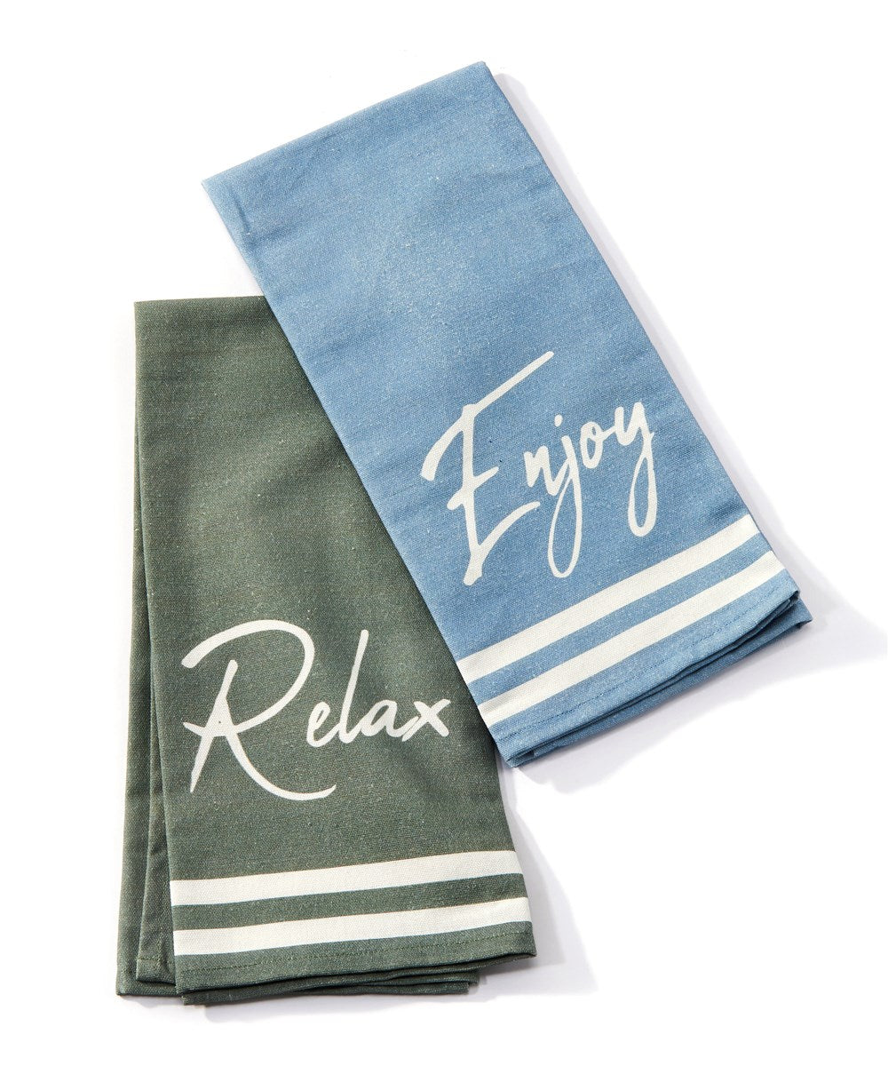 Lake Theme Tea Towel