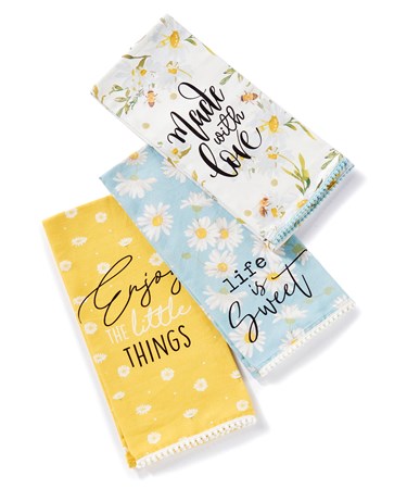 Cotton Bee Themed Kitchen Linen