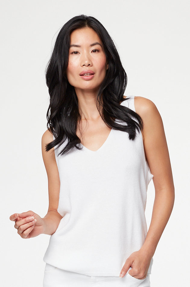 Arielle Cotton Knit Tank Top
