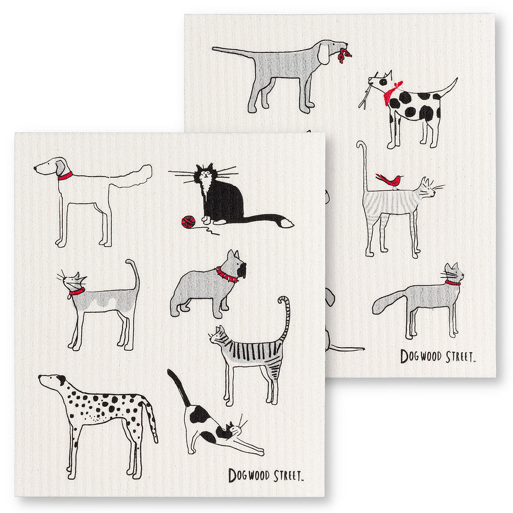 Swedish Dishcloth Plants &amp; Animals